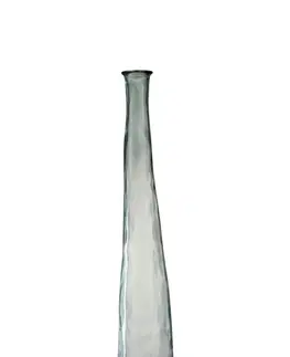 Dekorativní vázy Vysoká Skleněná transparentní váza Noah M - Ø 18*100 cm J-Line by Jolipa 4177