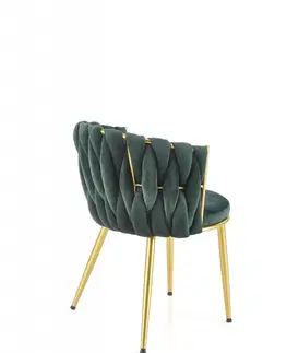 Židle Jídelní křeslo K517 Halmar Zelená
