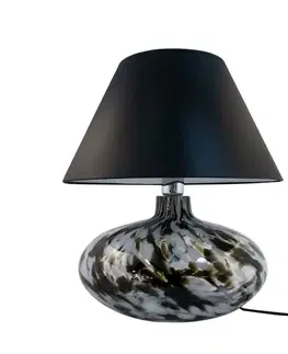 Designové stolní lampy ZUMALINE Stolní lampa ADANA KREZLE 5525BK