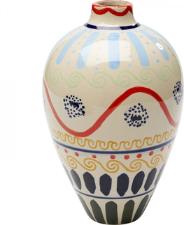 Porcelánové vázy KARE Design Porcelánová váza Los Cabos 26cm