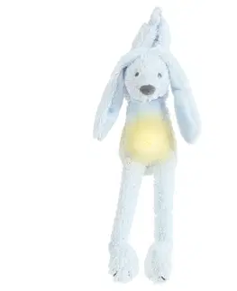 Hračky HAPPY HORSE - hudební králíček Richie se světýlkem - modrý 
velikost: 34 cm