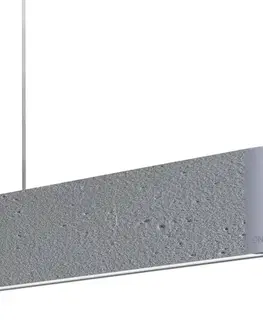 Závěsná světla GRIMMEISEN GRIMMEISEN Onyxx Linea Pro závěs beton/stříbrná