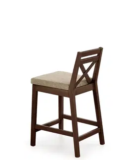 Barové židle HALMAR Barová židle Eleven tmavý ořech