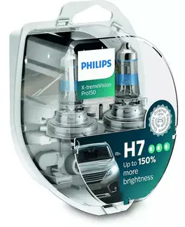 Autožárovky Philips H7 X-treme VISION 12V 12972XVPS2 +150%