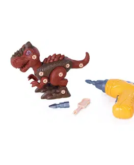 Hračky RAPPA - Dinosaurus šroubovací Tyranosaurus se šroubovákem na baterie
