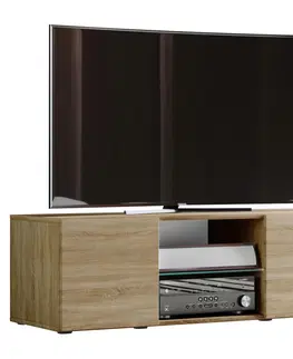 TV a audio stolky TV - skříňka Lowina Š: 115 Cm Dub Sonoma
