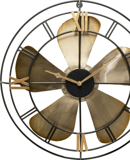 Nástěnné hodiny KARE Design Nástěnné hodiny Propeller Ø62cm