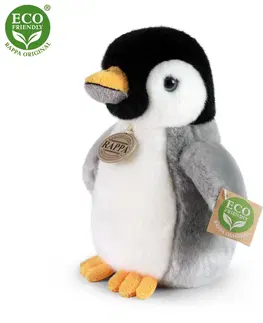 Hračky RAPPA - Plyšový tučňák 20 cm ECO-FRIENDLY