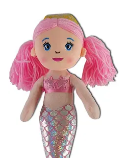 Hračky panenky MAC TOYS - Mořská panna růžová