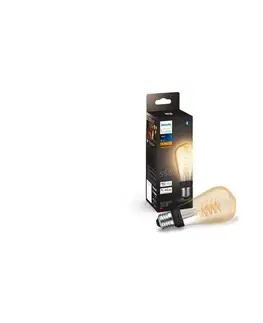 Svítidla Philips LED Stmívatelná žárovka Philips Hue WHITE FILAMENT ST64 E27/7W/230V 2100K 