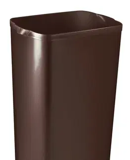 Odpadkové koše SAPHO COLORED odpadkový koš nástěnný 23l, ABS, hnědá A74201MA