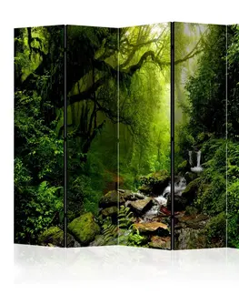 Paravány Paraván The Fairytale Forest Dekorhome 135x172 cm (3-dílný)
