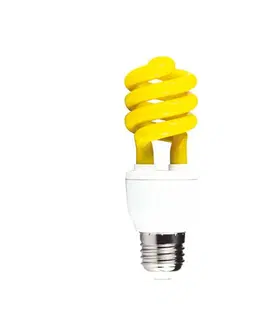 Úsporné zářivky ACA Lighting MAGICOLOR SPIRAL E27 20W žlutá 591127202