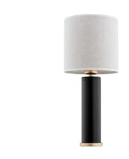 Lampy Argon Argon 8316 - Stolní lampa RIVA 1xE27/15W/230V 48 cm černá 