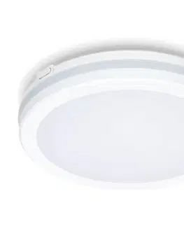 Svítidla  LED Koupelnové stropní svítidlo se senzorem LED/24W/230V pr. 30 cm bílá + DO 