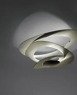 Designová stropní svítidla Artemide PIRCE MINI LED stropní zlatá 1255120A
