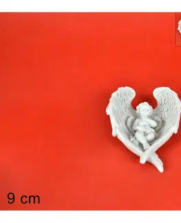 Sošky, figurky - andělé PROHOME - Anděl v křídle 9cm různé druhy