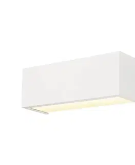 LED nástěnná svítidla SLV BIG WHITE CHROMBO vnitřní LED nástěnné přisazené svítidlo, bílé 3000 K 1003316