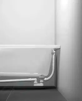 Koupelna RAVAK Odtokové systémy Vanová odtoková a přepadová souprava, délka 800 mm, ClickClack, chrom X01472