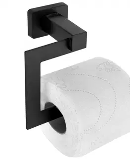 Koupelnové doplňky Tutumi Držák na toaletní papír ERLO černý