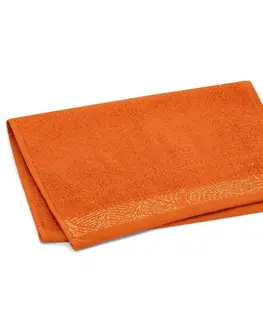 Ručníky AmeliaHome Ručník BELLIS klasický styl oranžový, velikost 50x90