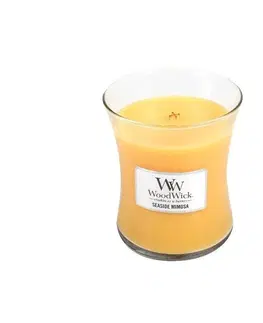 Svíčky Vonná svíčka WoodWick malá - Seaside Mimosa 7 cm x 8 cm 85 g