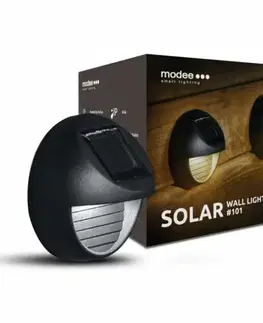 Zahradní lampy Modee LED solární nástěnné svítidlo ML-WS101, 2 ks
