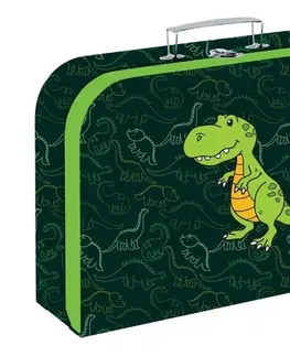 Boxy na hračky KARTON PP - Kufřík Dinosaurus 25,5cm