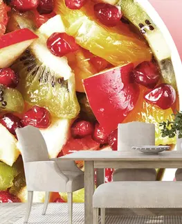 Tapety jídla a nápoje Fototapeta letní ovocný salát