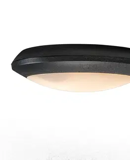 Venkovni stropni svitidlo Stropní svítidlo černé s pohybovým senzorem IP65 - Umberta
