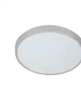 LED stropní svítidla BRILONER TELEFUNKEN LED stropní svítidlo s čidlem, pr. 29 cm, 12 W, bílé-titan IP44 TF 601604TF