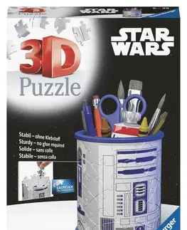 Hračky puzzle RAVENSBURGER - Stojan na tužky Star Wars 54 dílků