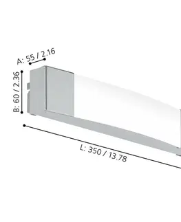 LED nástěnná svítidla EGLO Koupelnové zrcadlové svítidlo SIDERNO 97718