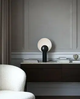 Designové stolní lampy NORDLUX Cach&#233; stolní lampa matná černá 2220275003