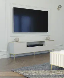 TV stolky ARTBm Tv stolek PETRA Barva: Bílá