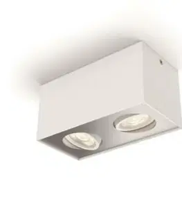 LED bodová svítidla LED Bodové svítidlo Philips Box 50492/31/P0 bílé 2x4,5W