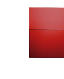 Poštovní schránky Radius design cologne Schránka na dopisy RADIUS DESIGN (LETTERMANN XXL 2 STANDING red 568R) červená