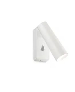 Nástěnná svítidla Ideallux Ideal Lux Pipe LED nástěnné, nastavitelné bílá