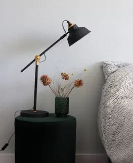 Stolní lampy kancelářské Steinhauer Stolní lampa Nové, nastavitelná, černá