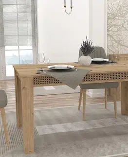 Kuchyňské a jídelní stoly Jídelní stůl MADURA dub