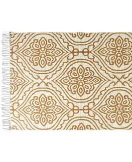 Koberce a koberečky Koberec Tisk béžová, 60 x 90 cm