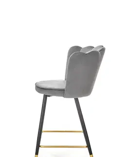 Barové židle HALMAR Barová židle H106 šedá