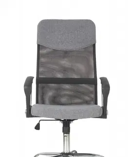 Kancelářské židle HALMAR Kancelářská židle Reva šedá