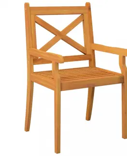 Zahradní židle Zahradní jídelní židle 4 ks Dekorhome