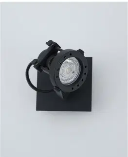 Moderní bodová svítidla NOVA LUCE bodové svítidlo SALVA černý kov GU10 1x10 230V IP20 bez žárovky 9155101