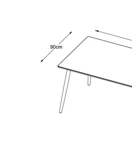 Jídelní stoly Furniria Designový jídelní stůl Tallys 150 cm kouřový dub