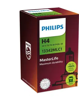 Autožárovky Philips H4 MasterLife 24V 13342MLC1