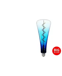 LED osvětlení  LED Žárovka FILAMENT SHAPE T110 E27/5W/230V 1800K modrá 