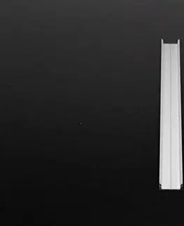 Profily Light Impressions Reprofil U-profil plochý AU-01-15 stříbrná mat elox 1000 mm 970060