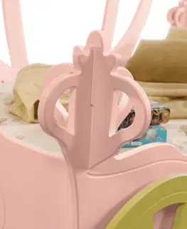 Postele Artplast Dětská postel KOČE PRO PRINCEZNOU Barva: Růžová